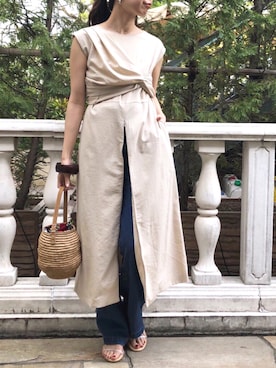 LAGUNAMOON STAFFさん（レディース・162cm）の春コーディネート