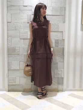 LAGUNAMOON STAFFさん（レディース・162cm）の夏コーディネート