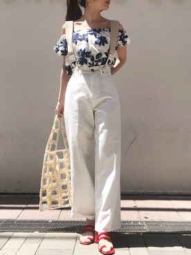 LAGUNAMOON STAFFさん（レディース・160cm）の夏コーディネート