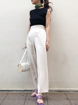 LAGUNAMOON STAFFさん（レディース・160cm）の夏コーディネート