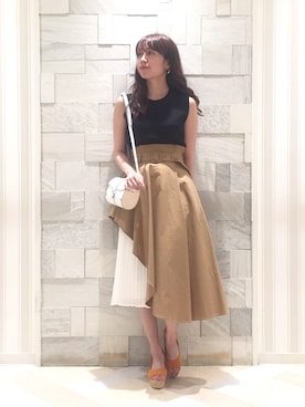 LAGUNAMOON STAFFさん（レディース・162cm）の夏コーディネート