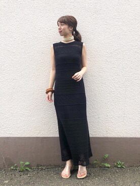 LAGUNAMOON STAFFさん（レディース・162cm）の夏コーディネート