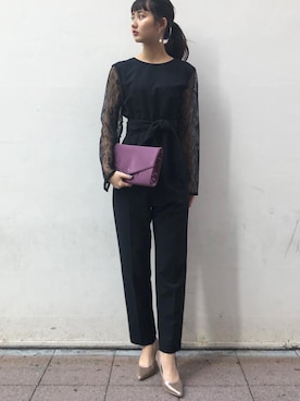 LAGUNAMOON STAFFさん（レディース・160cm）の秋コーディネート