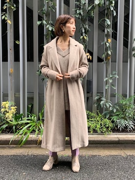 LAGUNAMOON STAFFさん（レディース・156cm）の秋コーディネート