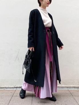 LAGUNAMOON STAFFさん(レディース・160cm)の冬コーディネート