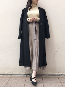 LAGUNAMOON STAFFさん(レディース・160cm)の冬コーディネート