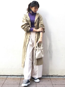 LAGUNAMOON STAFFさん（レディース・160cm）の冬コーディネート