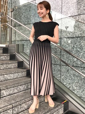 「LagunaMoon」｜LAGUNAMOON STAFFさん（レディース・160cm）の春コーディネート