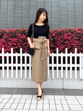LAGUNAMOON STAFFさん(レディース・162cm)の春コーディネート