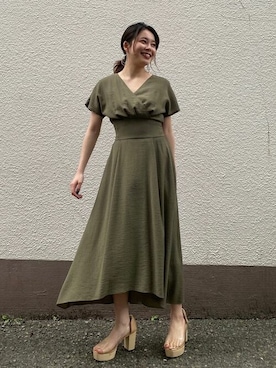 「カシュクール」｜LAGUNAMOON STAFFさん（レディース・152cm）の夏コーディネート