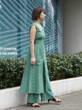 LAGUNAMOON STAFFさん(レディース・156cm)の夏コーディネート