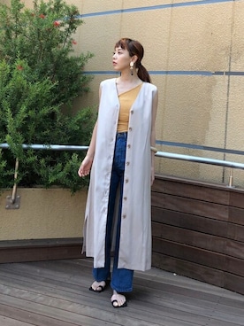 LAGUNAMOON STAFFさん（レディース・160cm）の夏コーディネート