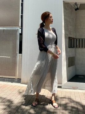 LAGUNAMOON STAFFさん（レディース・170cm）の夏コーディネート