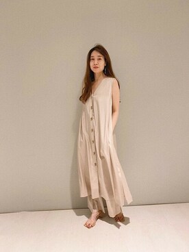 LAGUNAMOON STAFFさん（レディース・162cm）の夏コーディネート