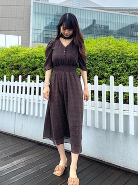 「ラグナムーン」｜LAGUNAMOON STAFFさん（レディース・162cm）の夏コーディネート