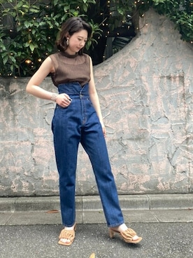 「ラグナムーン」｜LAGUNAMOON STAFFさん（レディース・154cm）の夏コーディネート