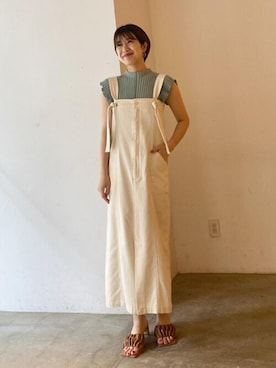 「ラグナムーン」｜LAGUNAMOON STAFFさん（レディース・156cm）の夏コーディネート