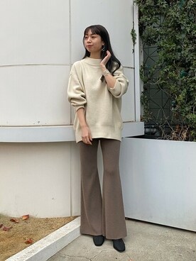 LAGUNAMOON STAFFさん（レディース・162cm）の冬コーディネート
