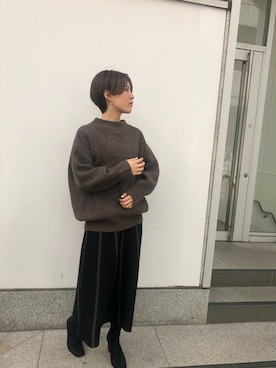 LAGUNAMOON STAFFさん（レディース・163cm）の冬コーディネート