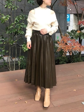 LAGUNAMOON STAFFさん（レディース・163cm）の冬コーディネート