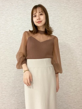 LAGUNAMOON STAFFさん（レディース・150cm）の冬コーディネート