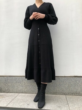 LAGUNAMOON STAFFさん（レディース・163cm）の冬コーディネート