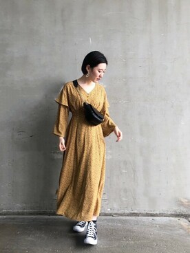 LAGUNAMOON STAFFさん（レディース・163cm）の冬コーディネート