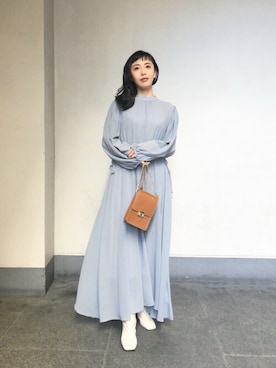 LAGUNAMOON STAFFさん（レディース・160cm）の冬コーディネート