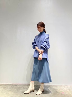 LAGUNAMOON STAFFさん（レディース・162cm）の冬コーディネート