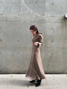 LAGUNAMOON STAFFさん（レディース・154cm）の冬コーディネート