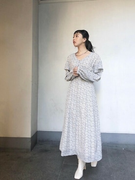 LAGUNAMOON STAFFさん（レディース・160cm）の冬コーディネート