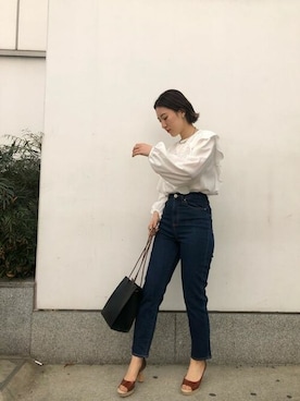 「ラグナムーン」｜LAGUNAMOON STAFFさん（レディース・163cm）の春コーディネート
