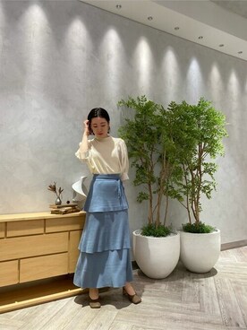 LAGUNAMOON STAFFさん（レディース・163cm）の春コーディネート