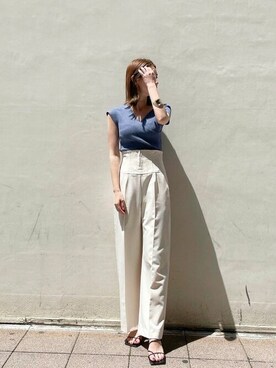 LAGUNAMOON STAFFさん（レディース・154cm）の春コーディネート