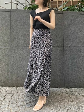 LAGUNAMOON STAFFさん（レディース・163cm）の夏コーディネート