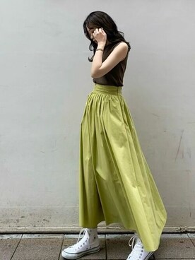 LAGUNAMOON STAFFさん（レディース・163cm）の夏コーディネート