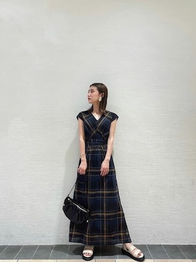 LAGUNAMOON STAFFさん（レディース・154cm）の夏コーディネート