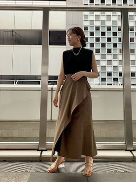 LAGUNAMOON STAFFさん（レディース・163cm）の夏コーディネート