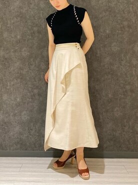 LAGUNAMOON STAFFさん(レディース・163cm)の夏コーディネート