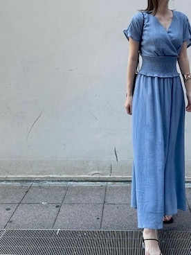 LAGUNAMOON STAFFさん（レディース・154cm）の夏コーディネート