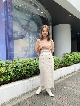 LAGUNAMOON STAFFさん（レディース・150cm）の夏コーディネート