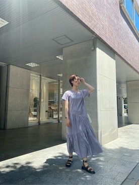 LAGUNAMOON STAFFさん（レディース・163cm）の夏コーディネート