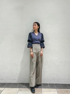 LAGUNAMOON STAFFさん（レディース・154cm）の夏コーディネート