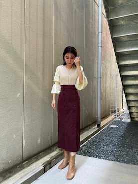 LAGUNAMOON STAFFさん(レディース・154cm)の秋コーディネート