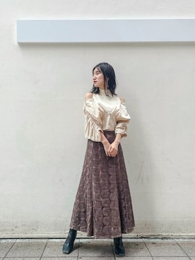 LAGUNAMOON STAFFさん（レディース・154cm）の秋コーディネート