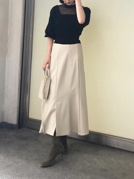 LAGUNAMOON STAFFさん（レディース・160cm）の秋コーディネート