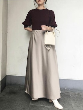 LAGUNAMOON STAFFさん（レディース・160cm）の秋コーディネート