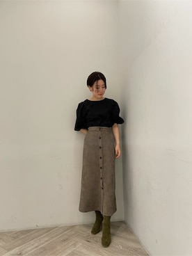 LAGUNAMOON STAFFさん(レディース・163cm)の秋コーディネート