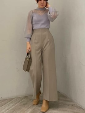 LAGUNAMOON STAFFさん（レディース・163cm）の秋コーディネート