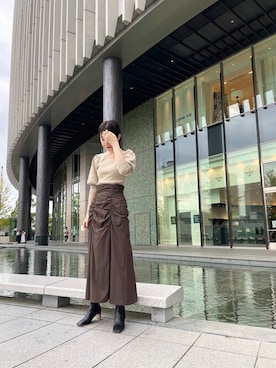 LAGUNAMOON STAFFさん（レディース・168cm）の秋コーディネート